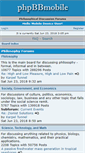 Mobile Screenshot of ilovephilosophy.com